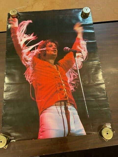 Vintage Original  Ozzy Osbourne Poster 1980's Made In Holland
