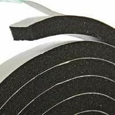New Frost King R338h Black Foam Weather Stripping Tape Self Adhesive 3/8" X 10ft