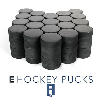 Bulk Blank Ice Hockey Pucks - 100 Puck Case - Official Regulation 6oz - Discount
