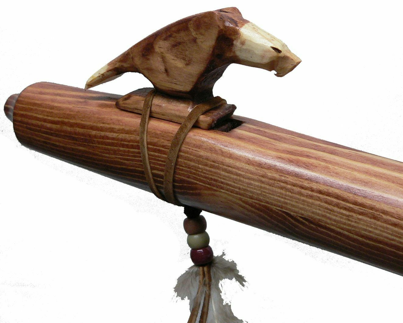 Authentic Native American Eagle Flute Handmade By Jonah Thompson In Key Of A