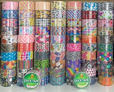 You Pick Printed & Pattern Duck Brand Duct Tape Rolls - New Retired Color Craft